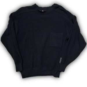 Carlo Colucci Men's Navy Sweater